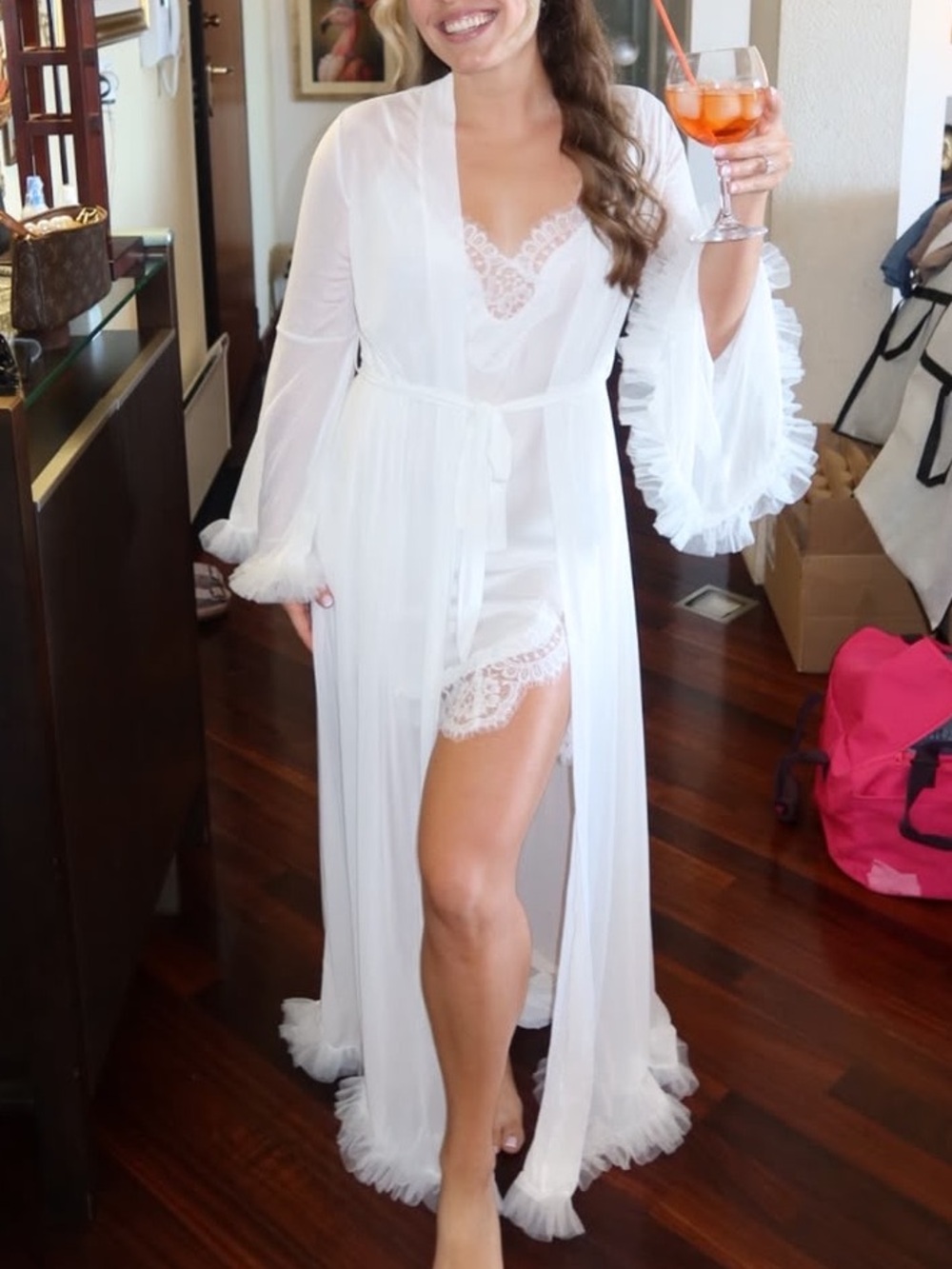 Elegant Bridal Robe